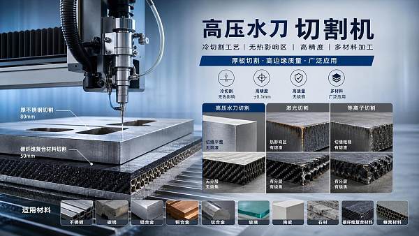 When a Waterjet Cutting Machine Is Better Than Laser or Plasma