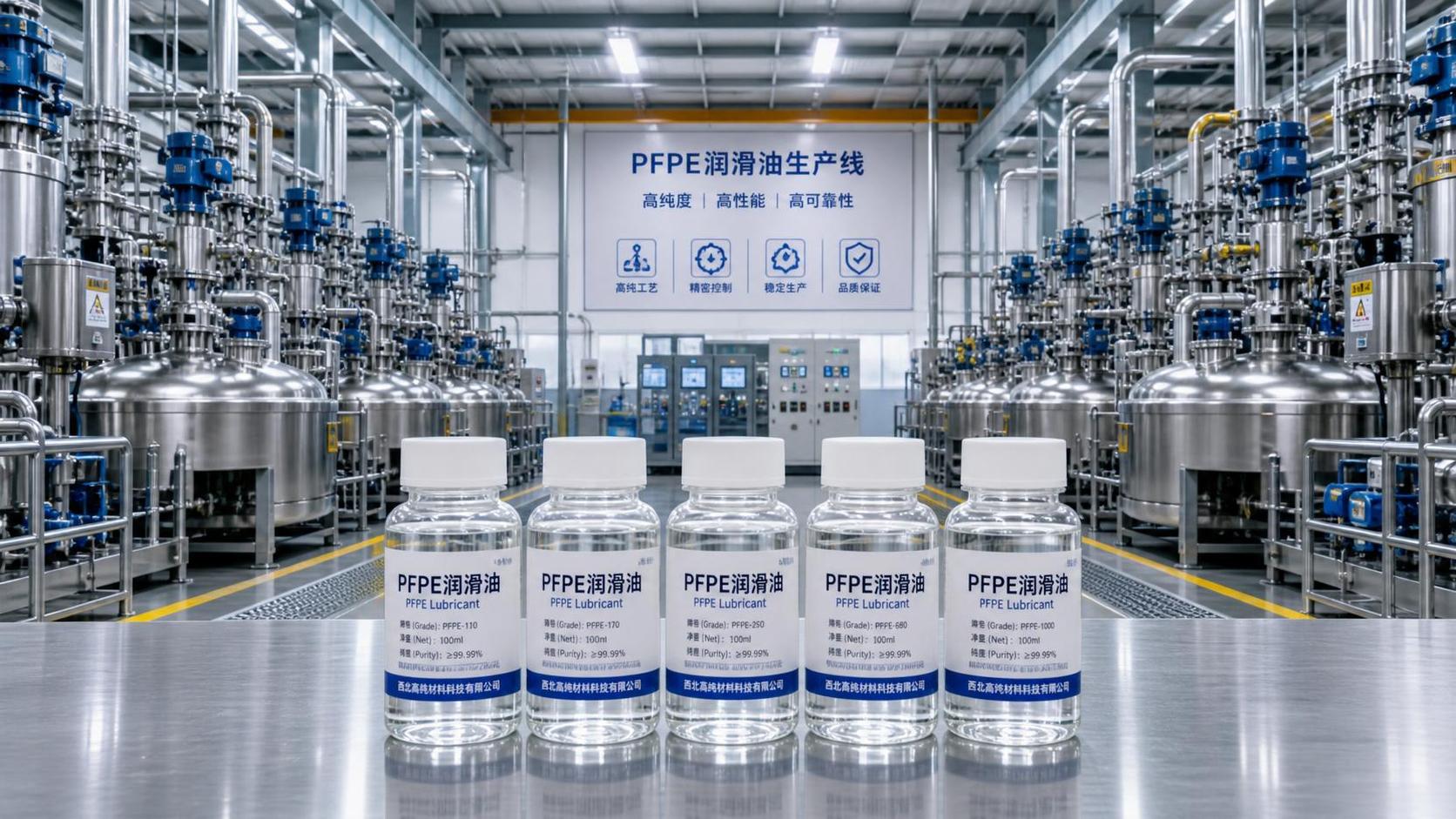 Zhongwei PFPE Capacity to Reach 28% of National Total by 2026, Establishing Northwest China as a Core Supply Base for High-End Lubricants