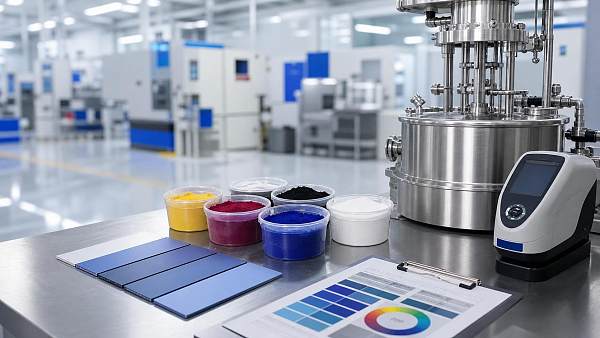 How do pigments for coatings affect color consistency in production?