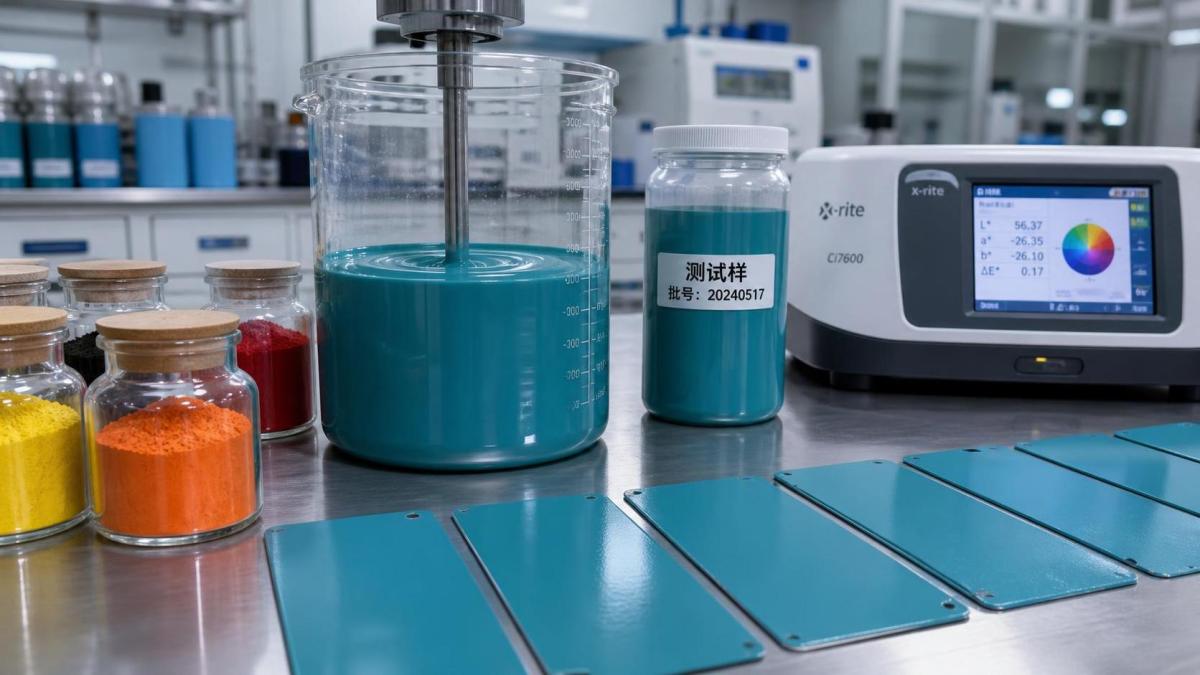 How do pigments for coatings affect color consistency in production?