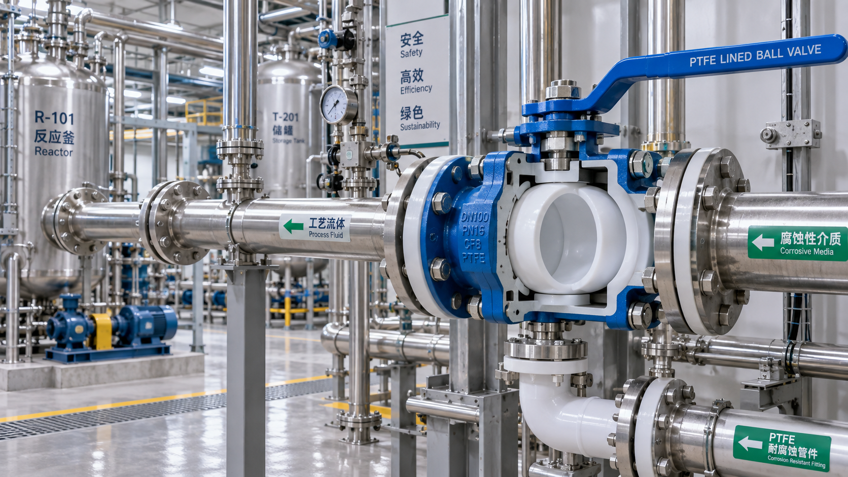 How to select valves and fittings for corrosive fluid systems How to select valves and fittings for corrosive fluid systems