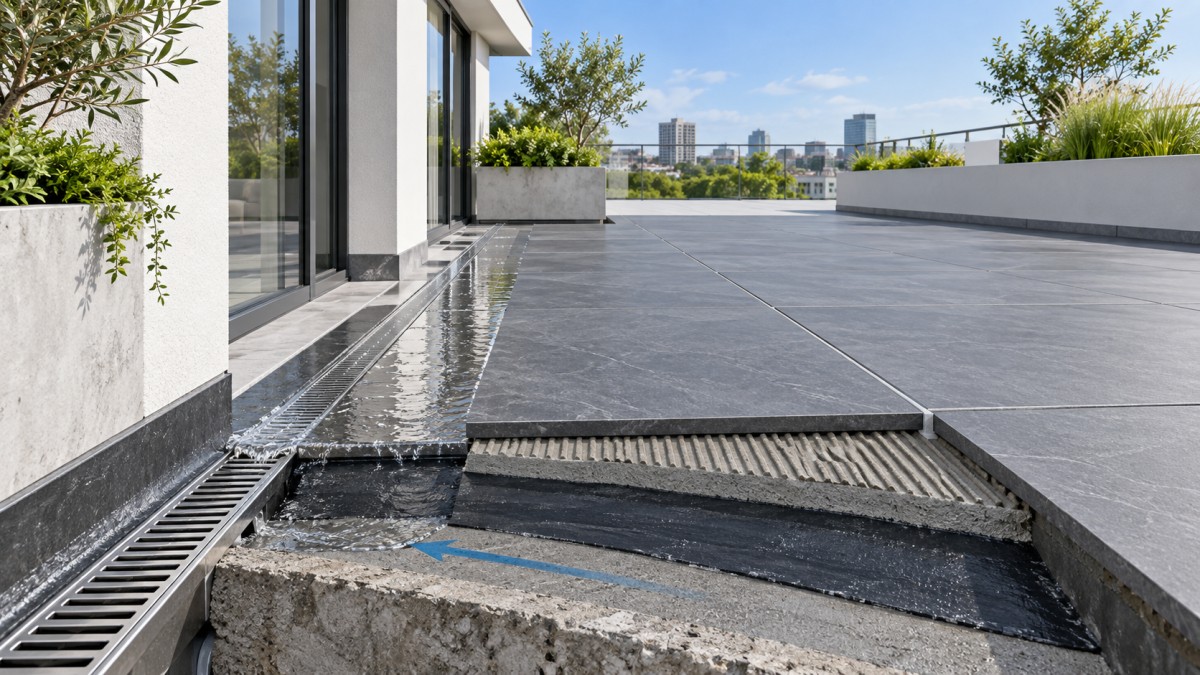 When are porcelain tiles for outdoor spaces at risk of cracking? When are porcelain tiles for outdoor spaces at risk of cracking?