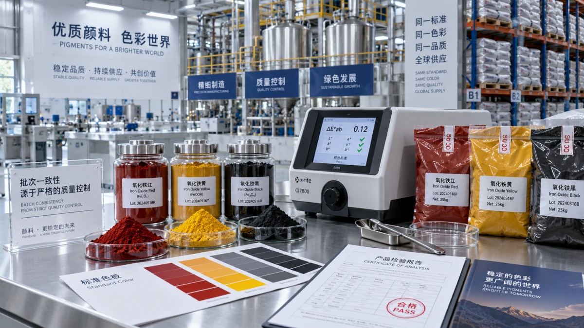 What to verify before choosing an inorganic pigments supplier What to verify before choosing an inorganic pigments supplier
