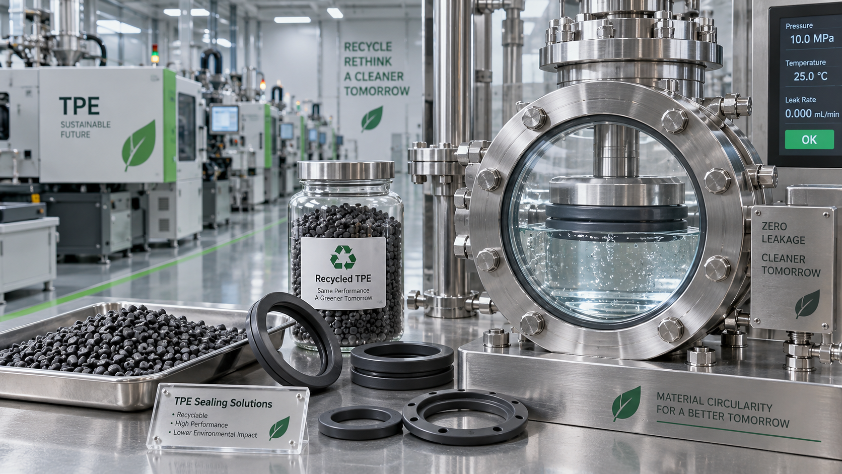 How recyclable thermoplastic elastomer affects sealing performance How recyclable thermoplastic elastomer affects sealing performance