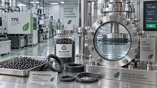 How recyclable thermoplastic elastomer affects sealing performance