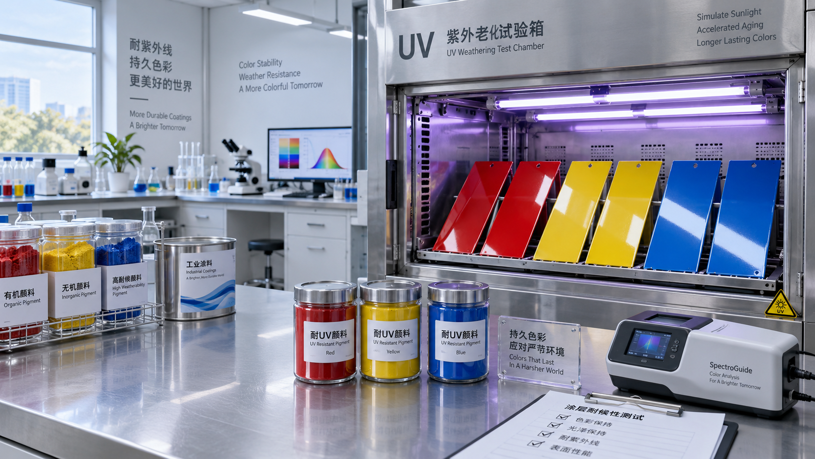 How to select pigments for coatings that resist UV color fading