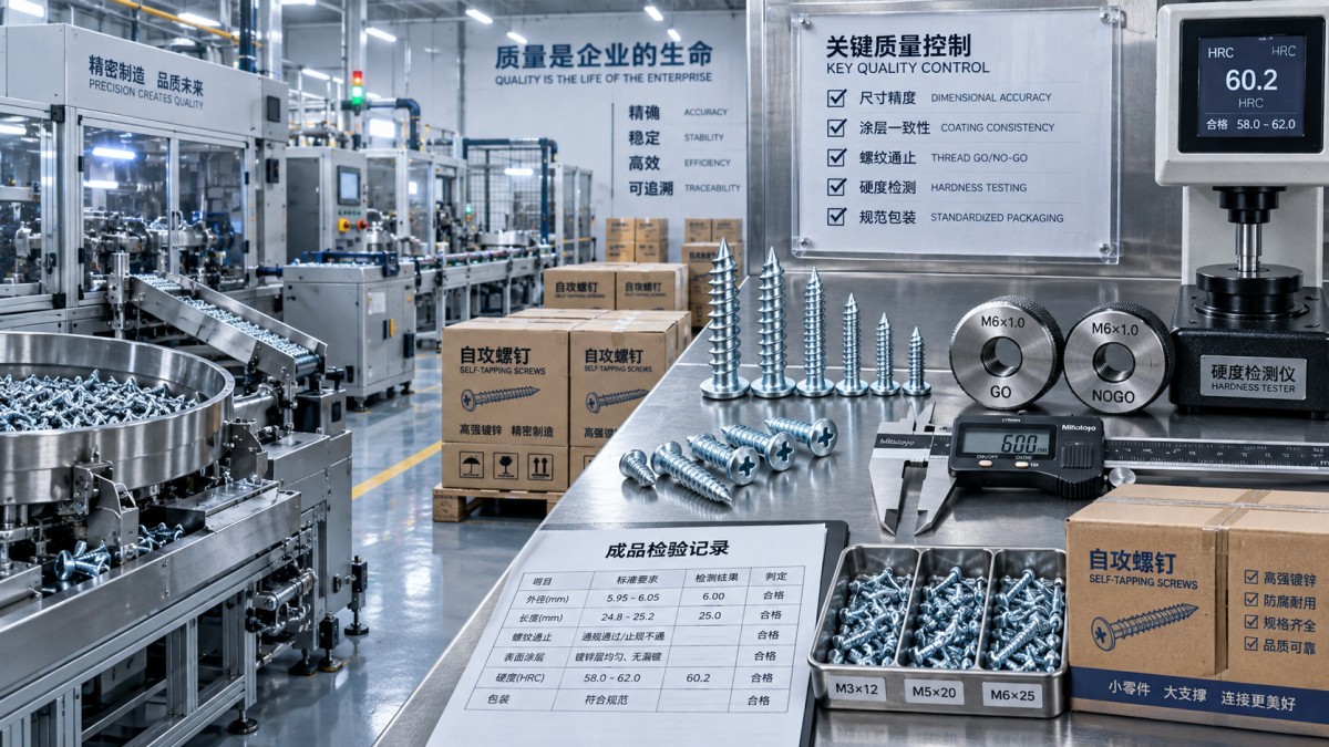 What to verify before choosing a screw manufacturer in India What to verify before choosing a screw manufacturer in India