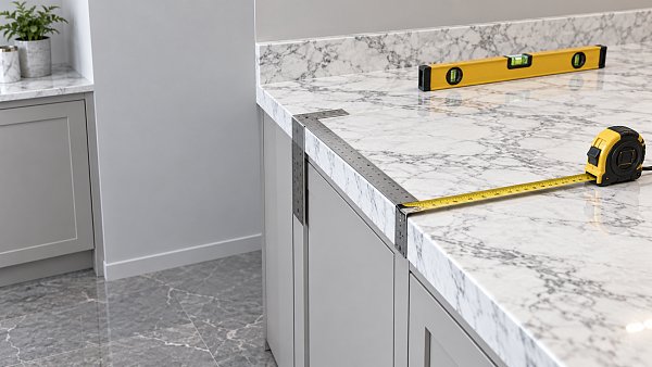 How to measure for cut-to-size marble before placing an order