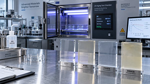 How do different types of resins compare in UV resistance?