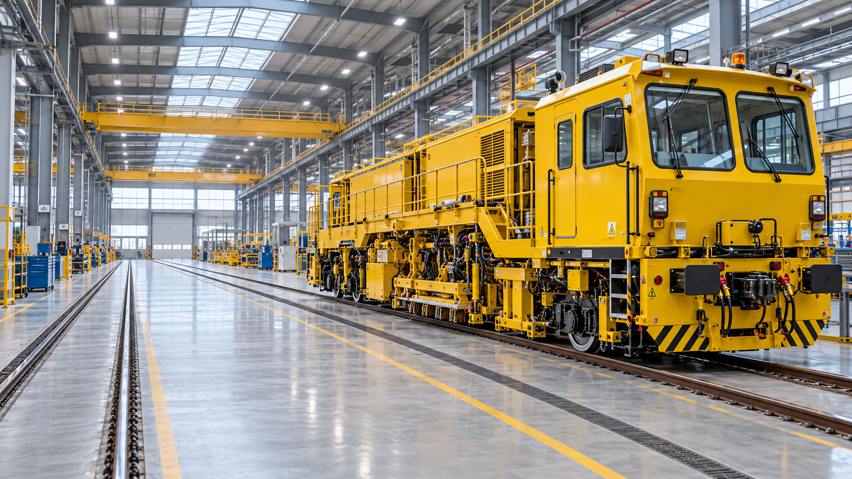 Plasser & Theurer Opens €60m-Plus Rail Machinery Factory in Linz Plasser & Theurer Opens €60m-Plus Rail Machinery Factory in Linz