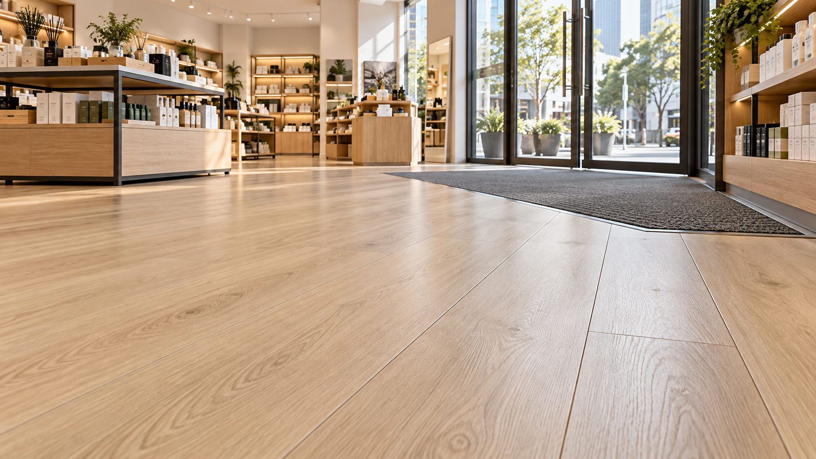 Is E1 laminate flooring suitable for high-traffic retail stores? Is E1 laminate flooring suitable for high-traffic retail stores?