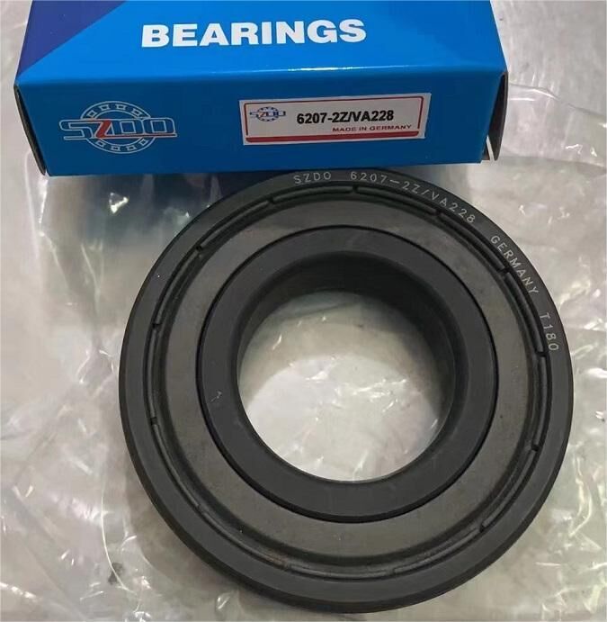 Deep groove ball bearings for high temperature applications