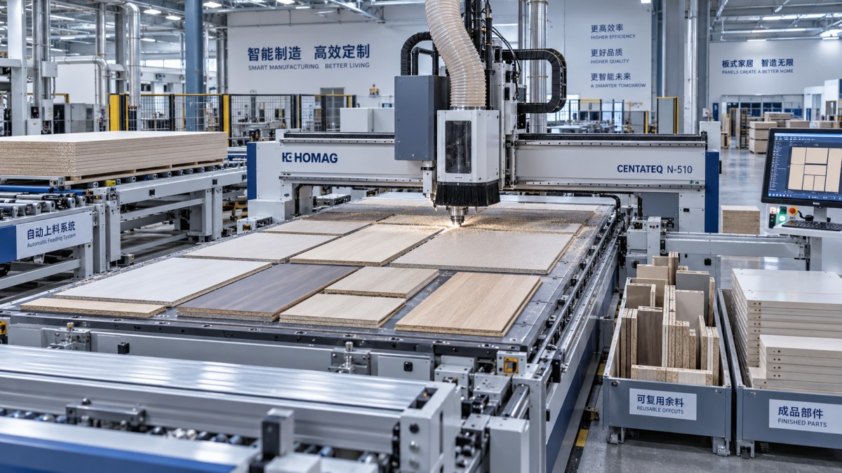 Máquinas Automáticas de Nesting CNC: Cálculo do Rendimento de Material e da Economia de Mão de Obra Máquinas Automáticas de Nesting CNC: Cálculo do Rendimento de Material e da Economia de Mão de Obra