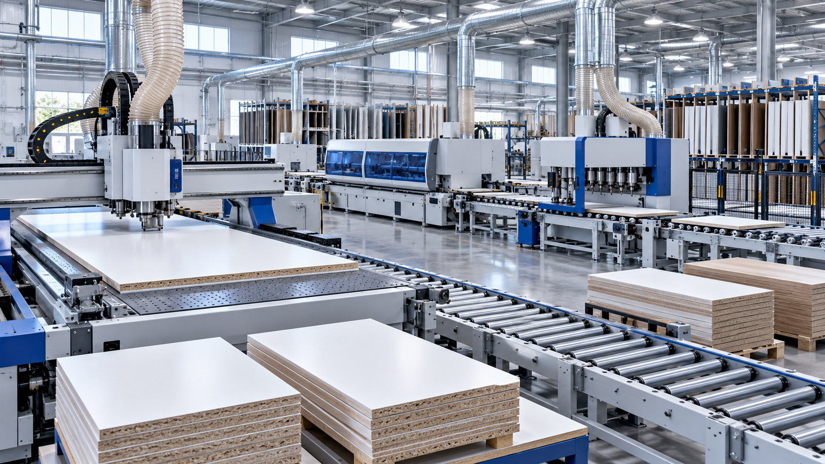 Which Woodworking Equipment Suits a Furniture Export Factory?