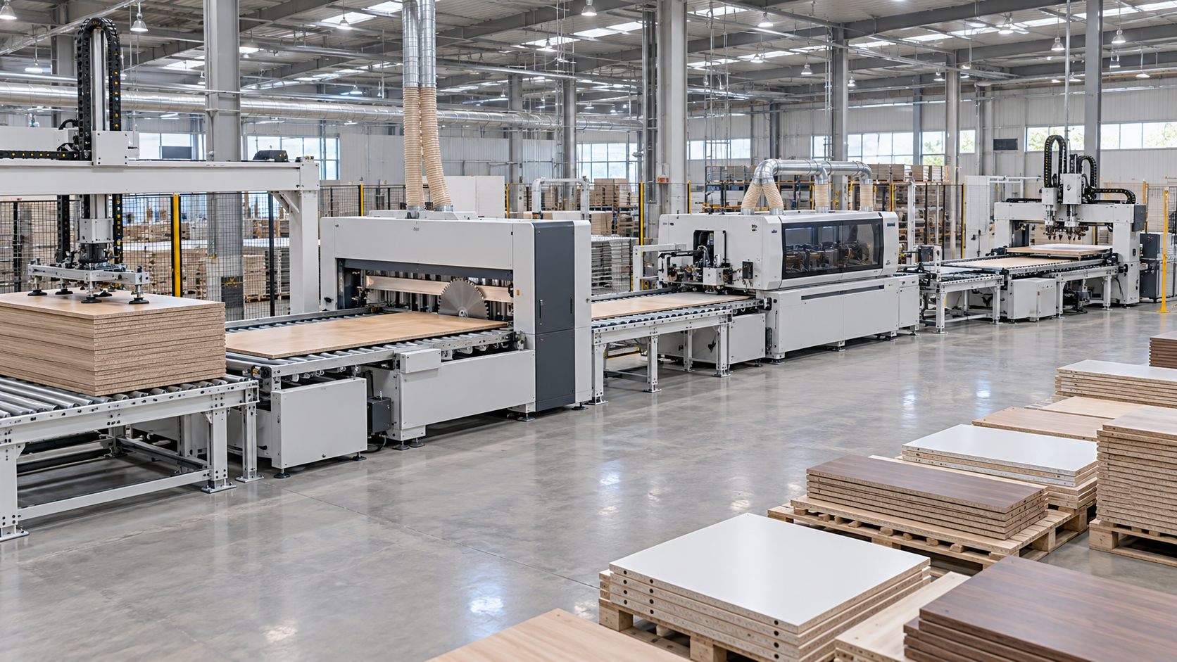 Is One Supplier Better for a Complete Woodworking Production Line?