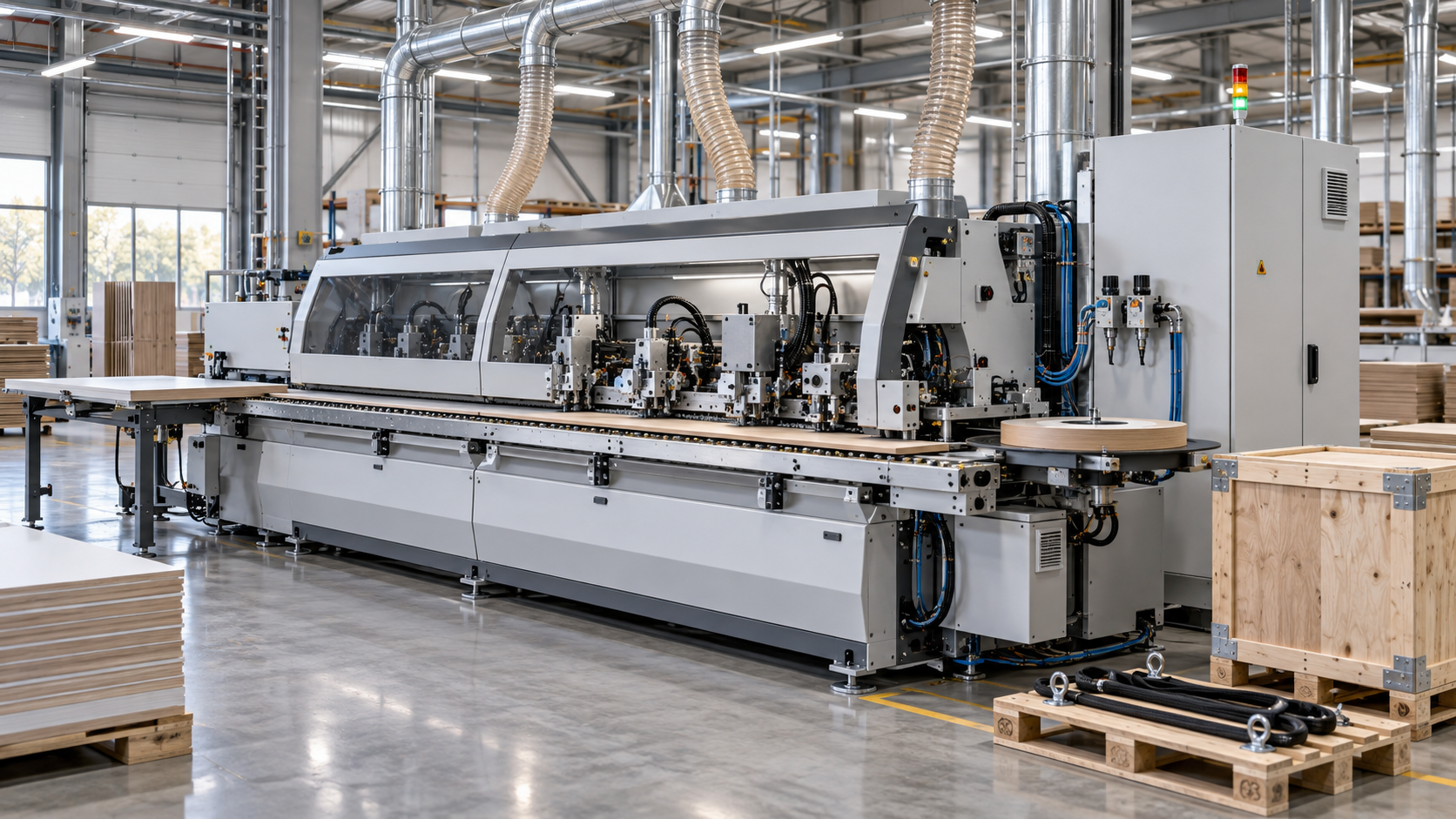 Which import requirements affect woodworking machine delivery to Germany?