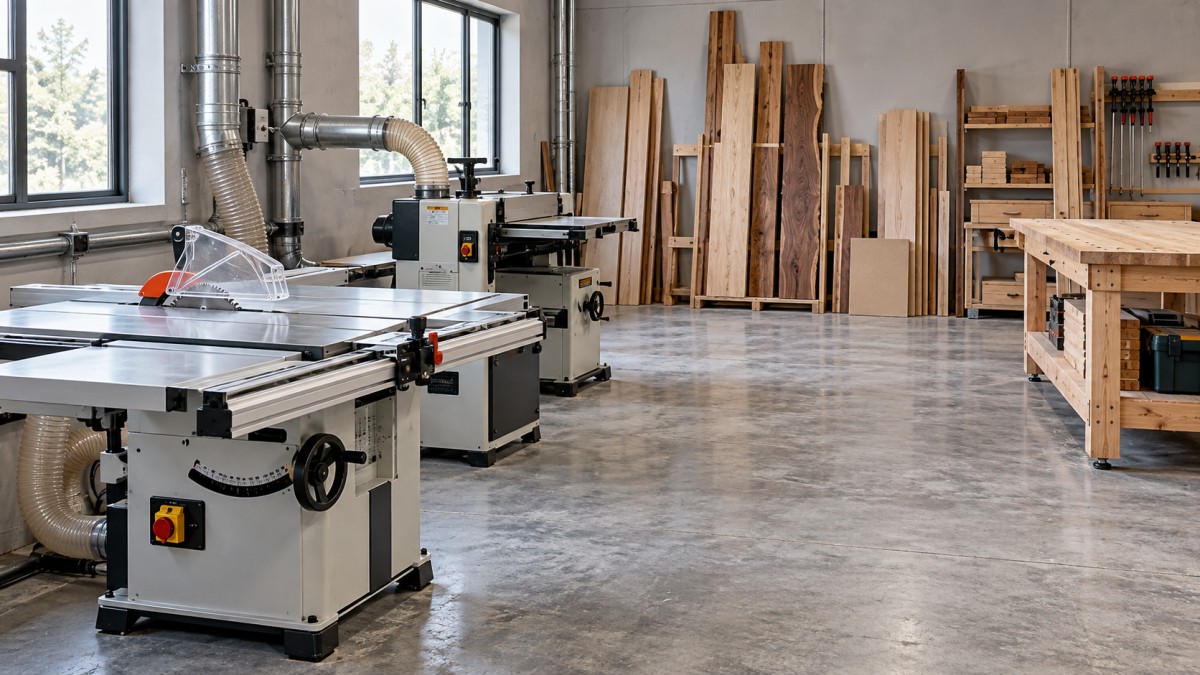 What Woodworking Machines Does a Small Joinery Workshop Actually Need? What Woodworking Machines Does a Small Joinery Workshop Actually Need?