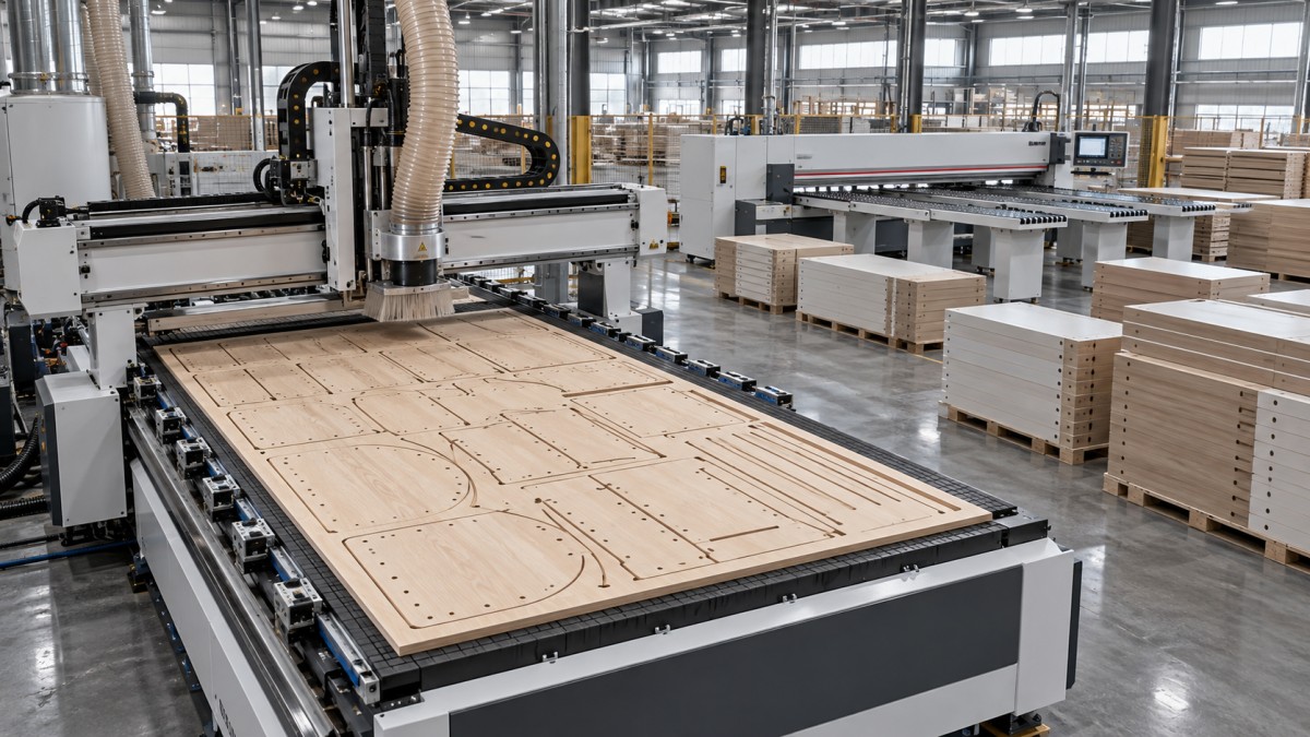 Router CNC de nesting frente a seccionadora: ¿cuál es más adecuada para la producción de armarios a medida?