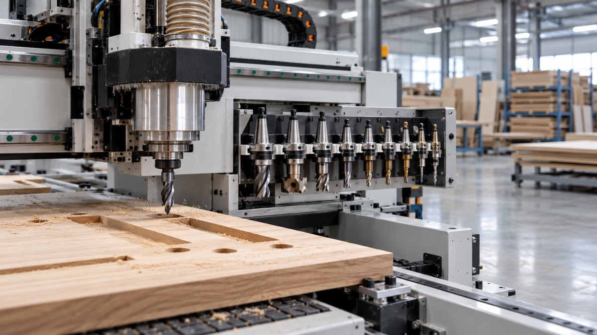 اختيار ماكينة راوتر CNC بنظام ATC: مواءمة قدرة المغزل وسعة الأدوات مع متطلبات العمل