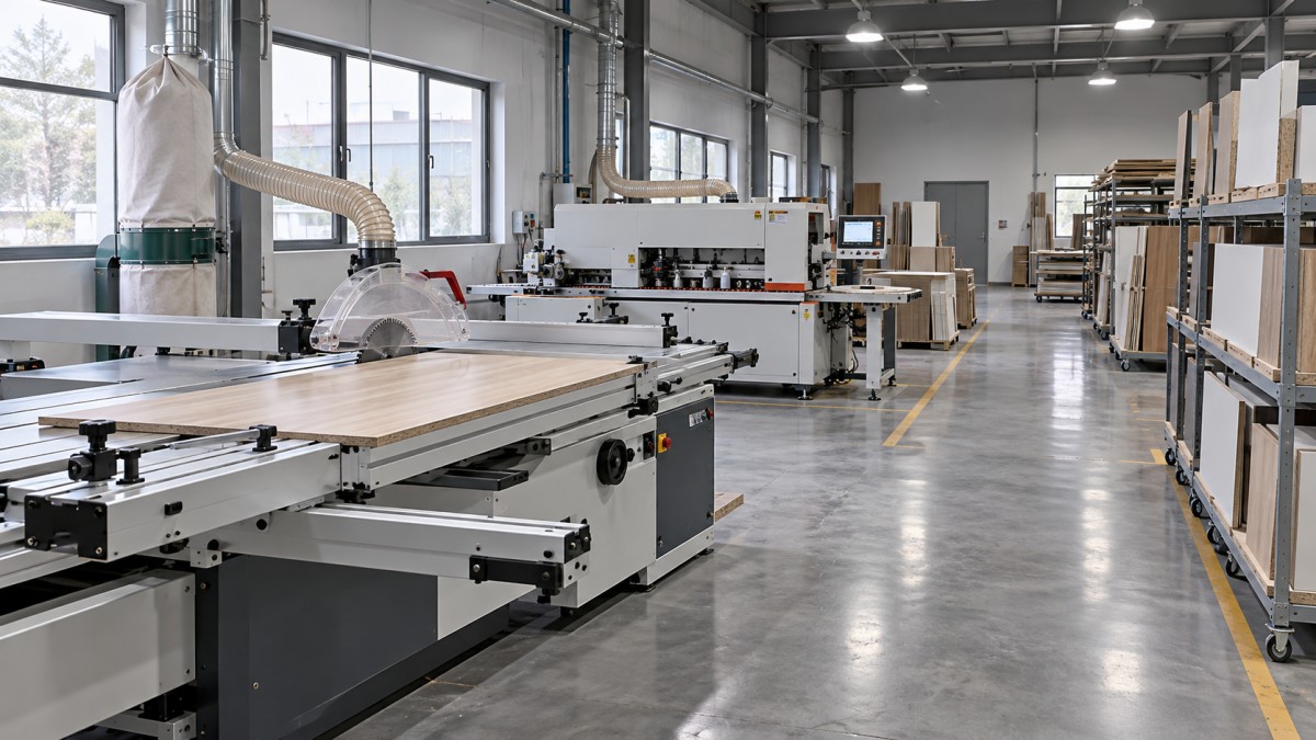 Quais máquinas para trabalhar madeira são adequadas à produção de móveis em pequenos lotes?
