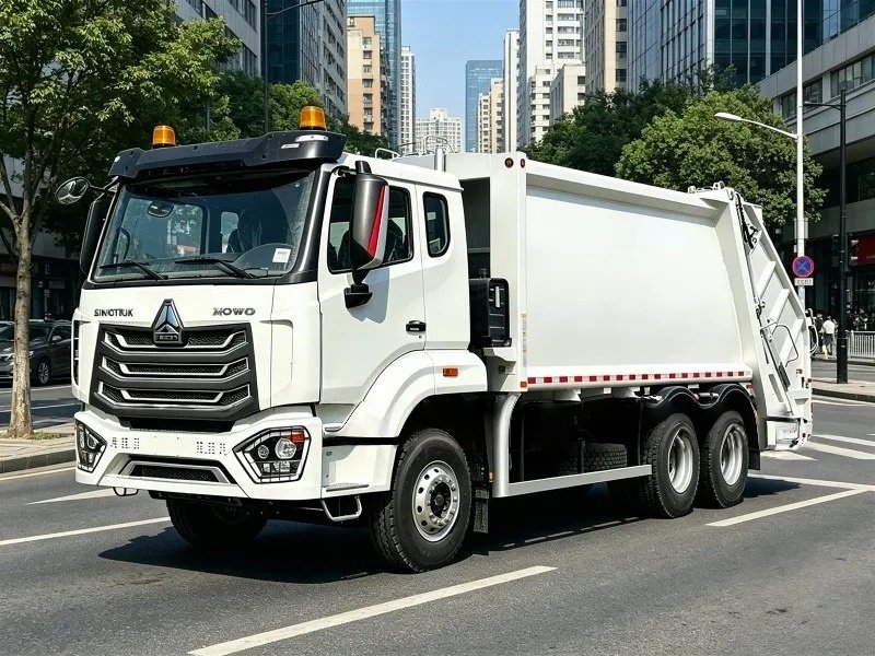 HOWO NX 6x4 18CBM شاحنة ضاغطة للنفايات