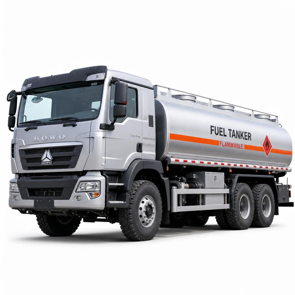دراسة حالة: شحن 30 وحدة من شاحنات صهريج الوقود الثقيلة 6x4 إلى عملاق تعدين في غرب أفريقيا