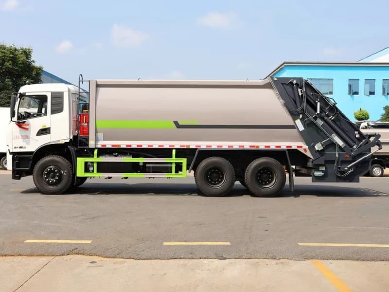 DONGFENG 6x4 20CBM شاحنة ضغط النفايات
