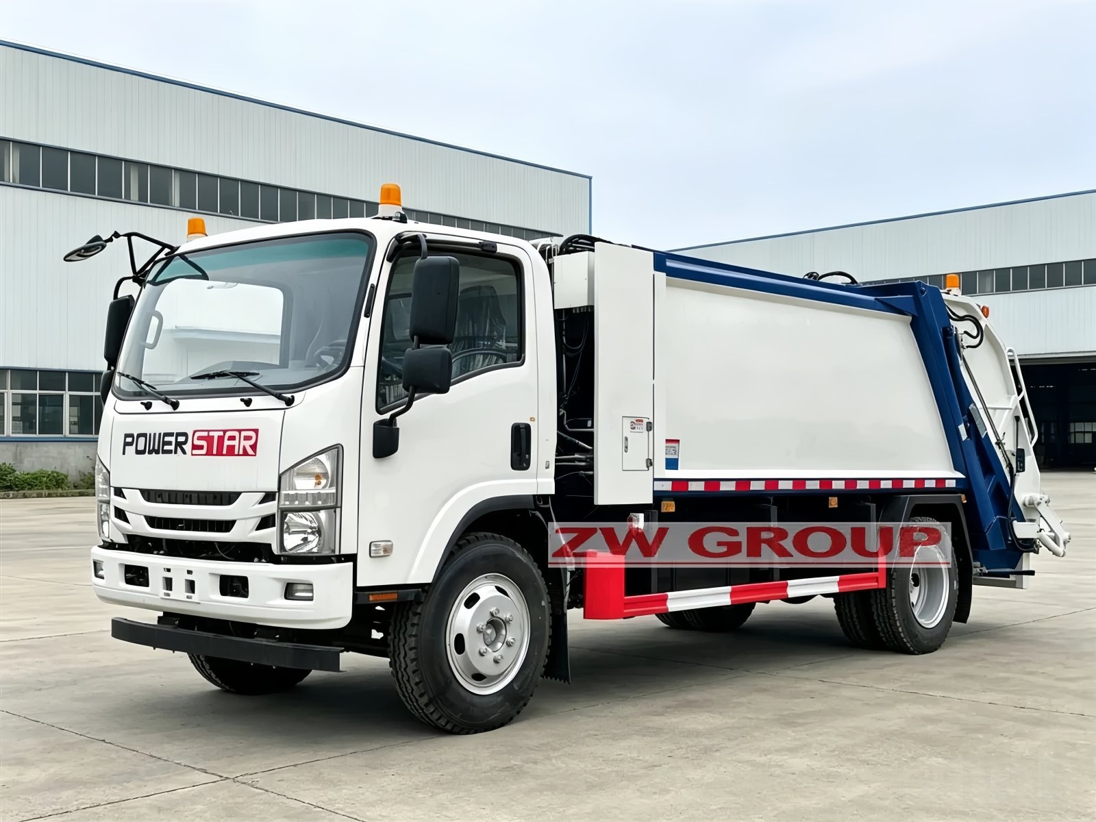 Camion compacteur à ordures ISUZU 12CBM