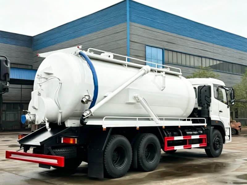 DONGFENG 6x4 15 CBM camion d’aspiration des eaux usées