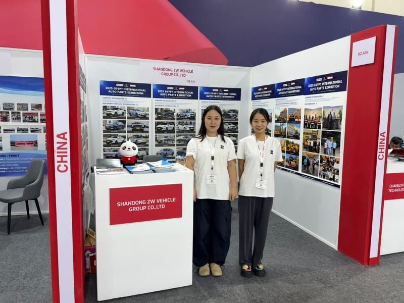 ZW Vehicle a participé avec succès à Autotech Egypt 2025