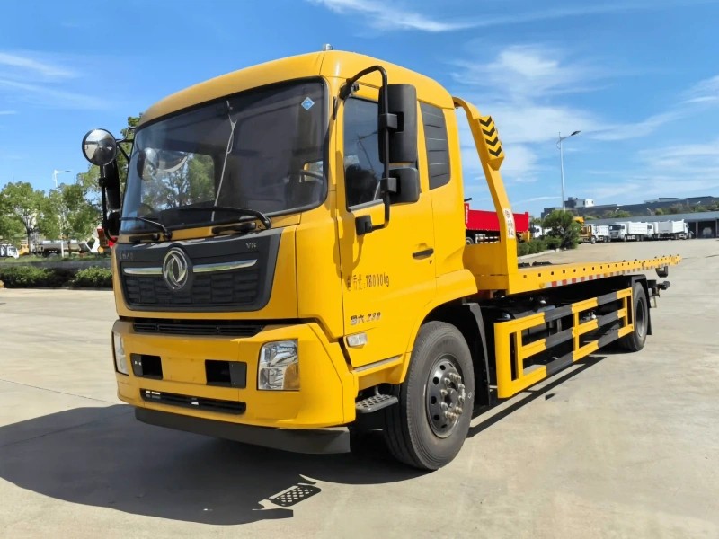 DONGFENG Flatbed Recovery Truck-5_副本 Resgate Emergencial
