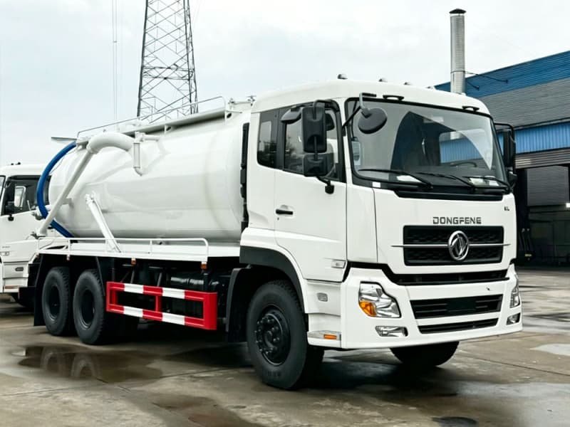 Camión aspirador de aguas residuales DONGFENG 6x4 15 CBM