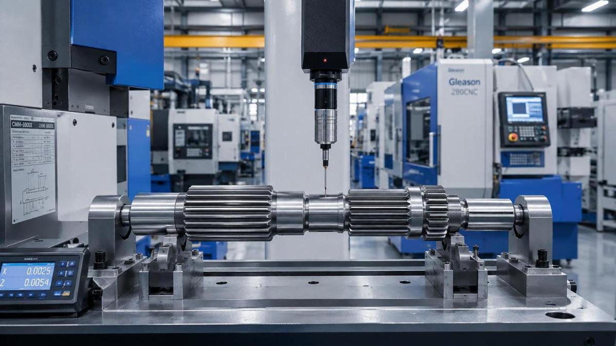 Dentro de una fábrica de ejes estriados forjados: controles que protegen la precisión del dentado