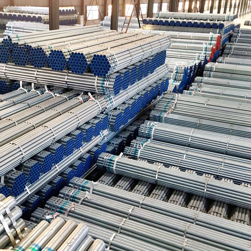 Galvanized steel pipe tube