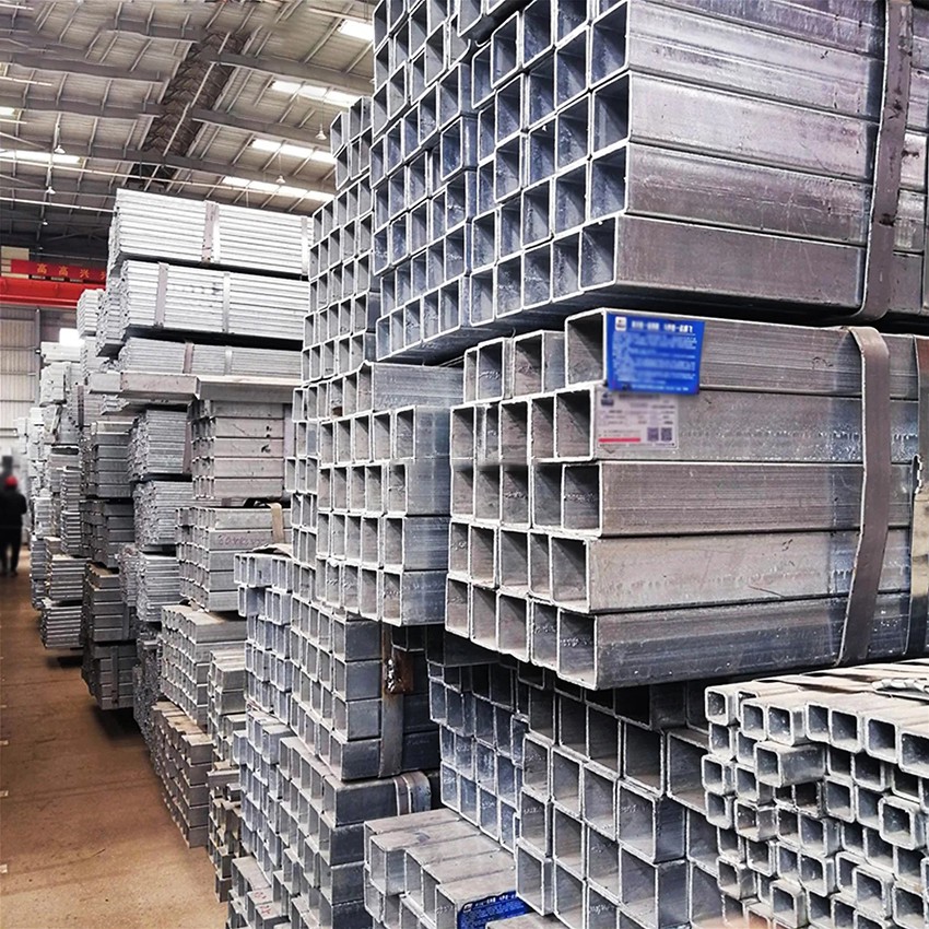 Galvanized Steel Square Pipe Tube