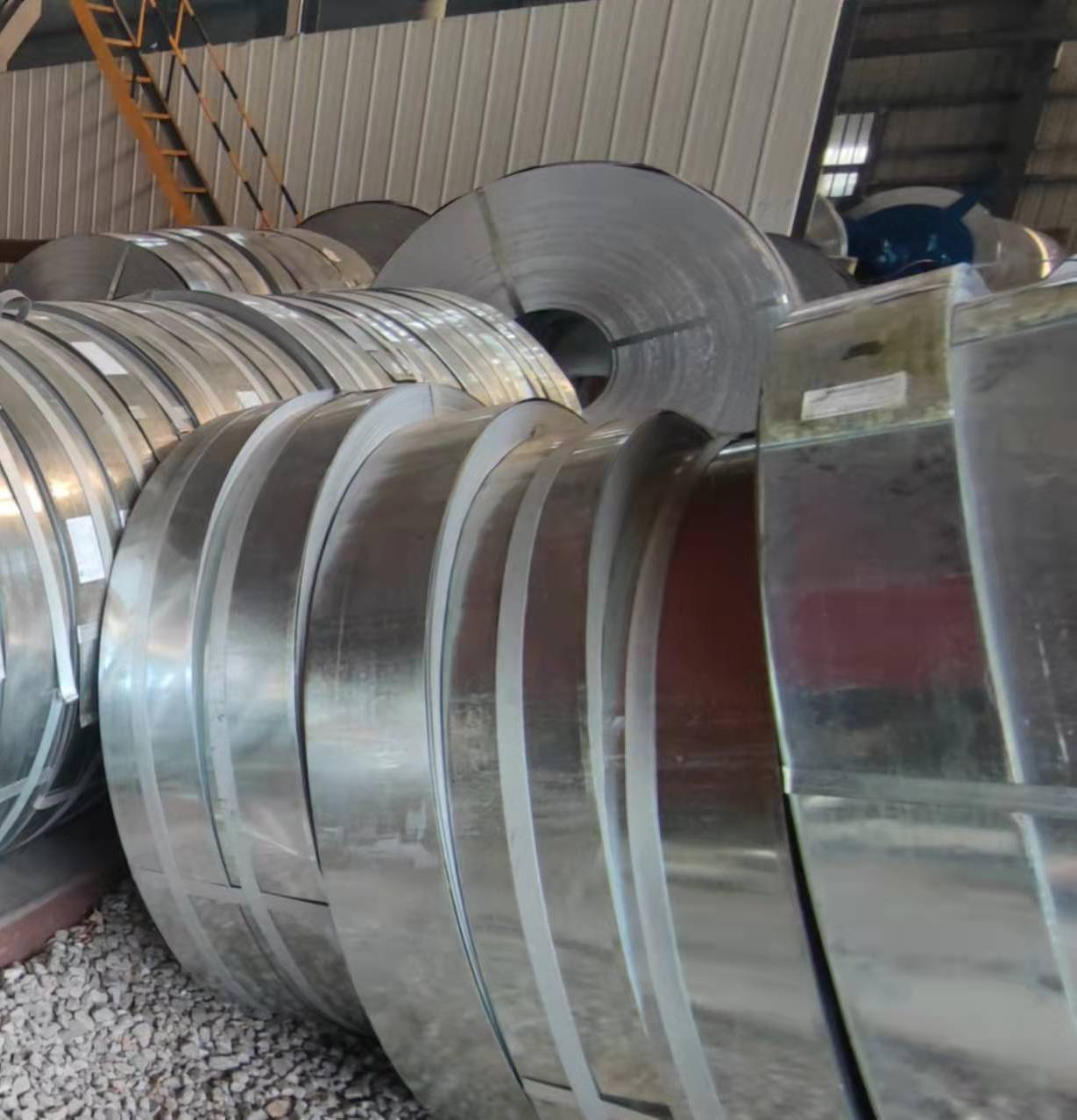 Galvanized steel strip
