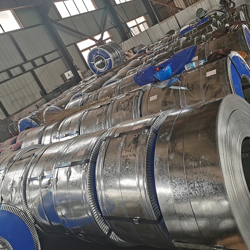 Galvanized steel strip