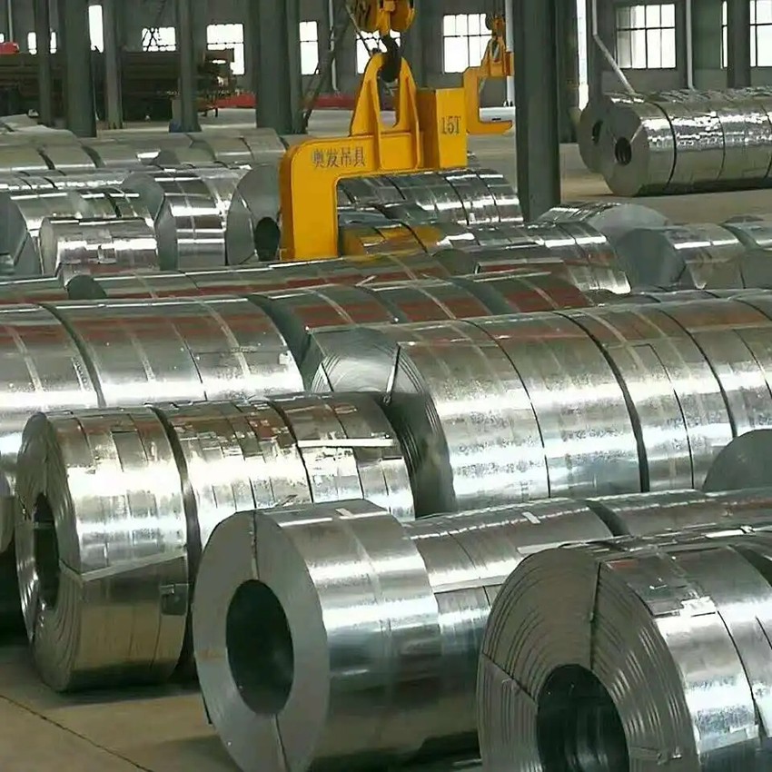 Galvanized steel strip