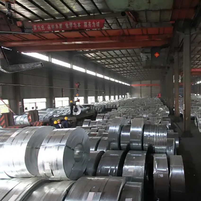 Galvanized steel strip