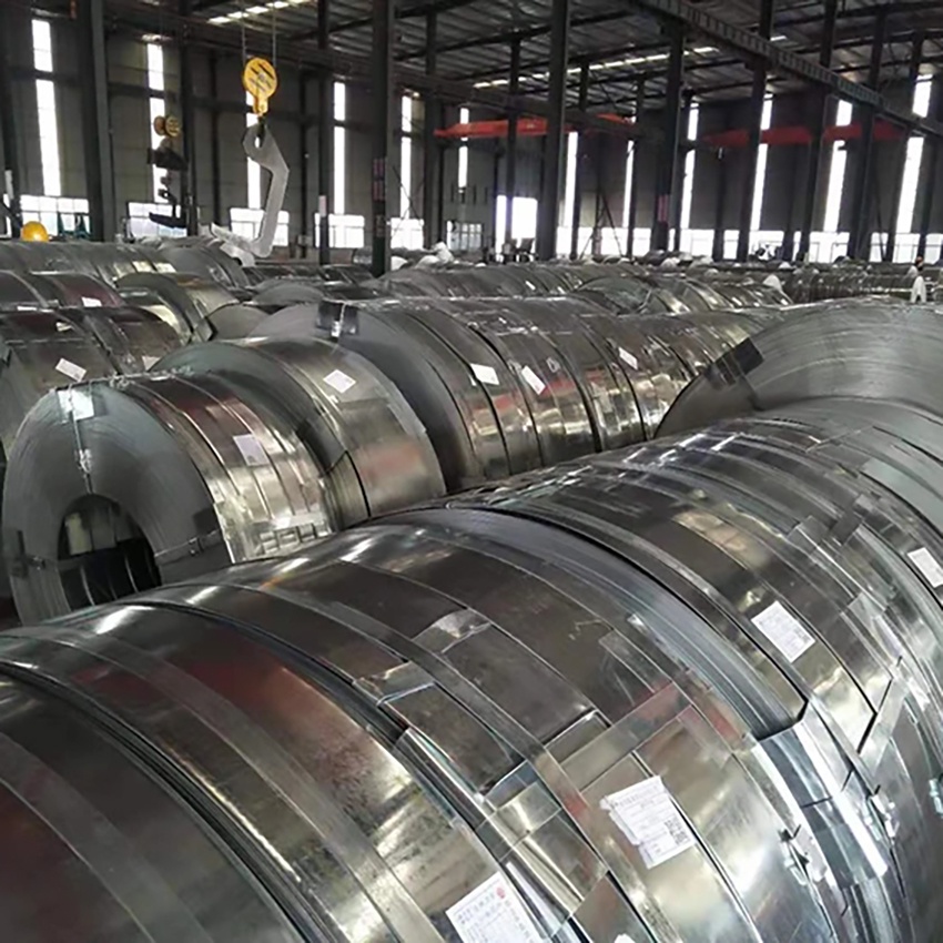 Galvanized steel strip