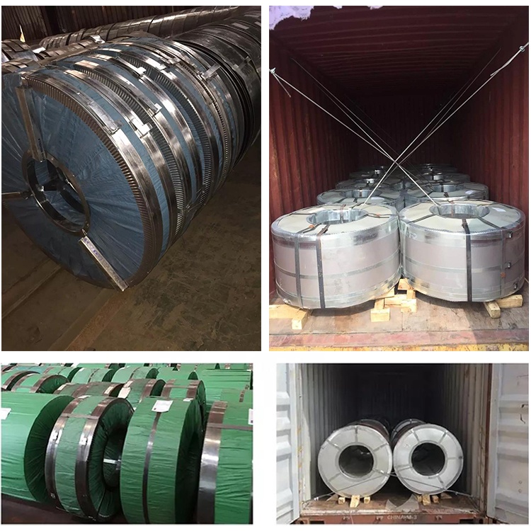 Galvanized steel strip