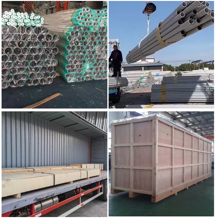 Round Square Rectangle Aluminum Pipe tube