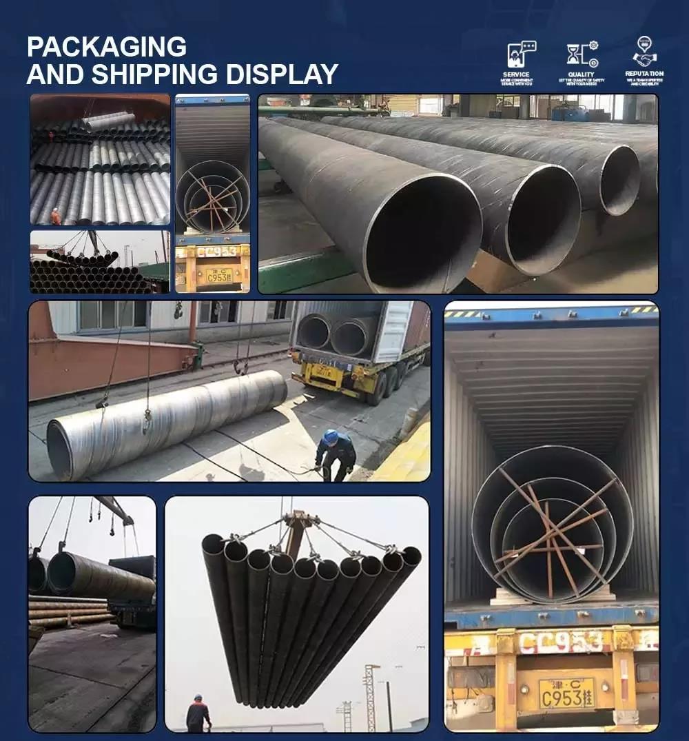 Submerged Arc Welded Spiral steel Pipe SSAW