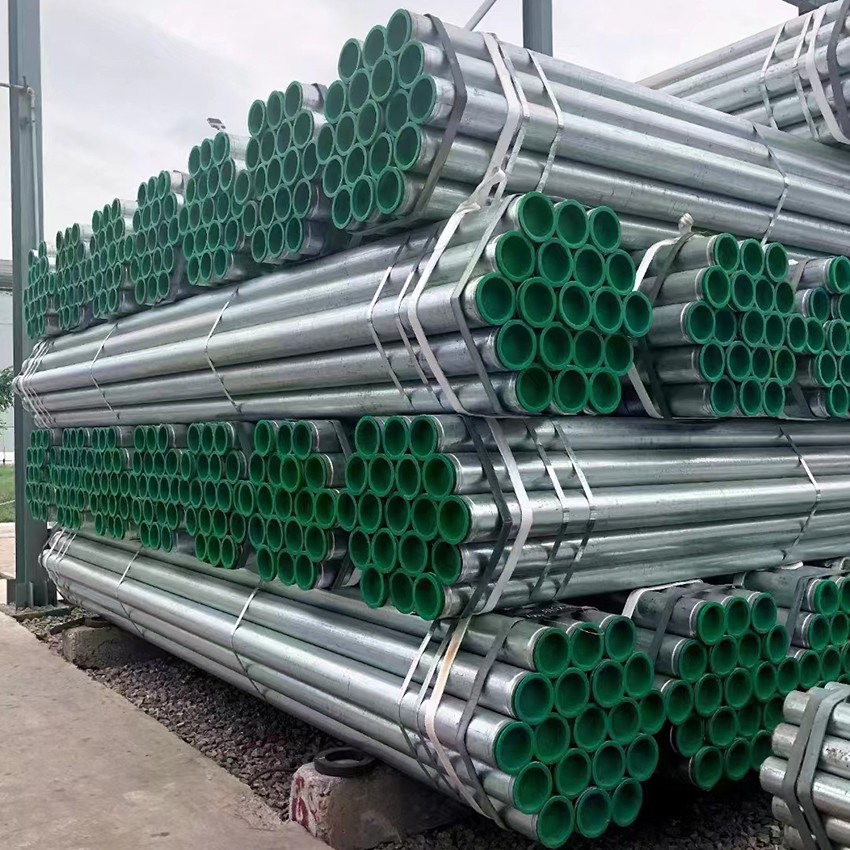 Galvanized steel pipe tube