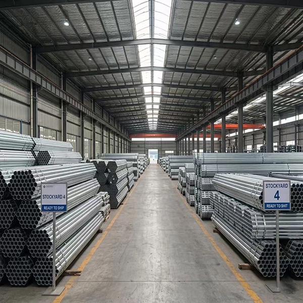 Galvanized steel pipe tube