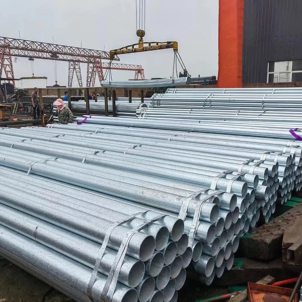 Galvanized steel pipe tube
