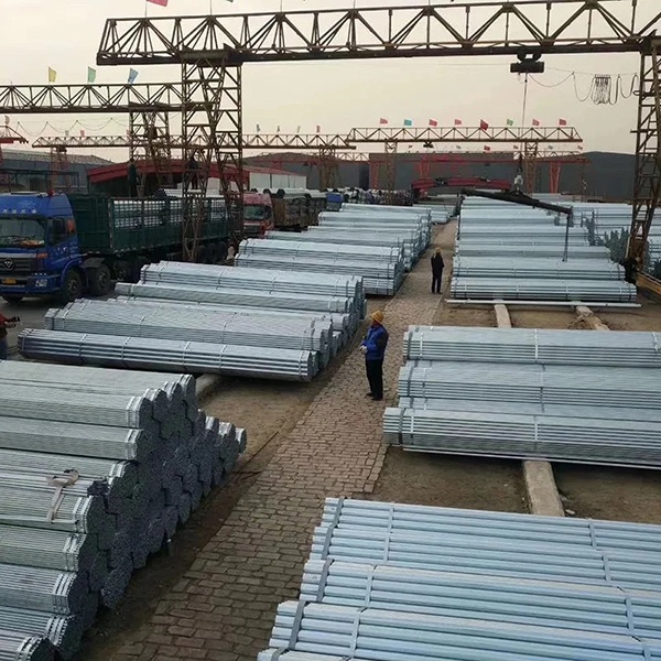 Galvanized steel pipe tube