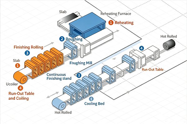 Hot Rolled Steel Manufacturing Process Hot Rolled Steel Manufacturing Process