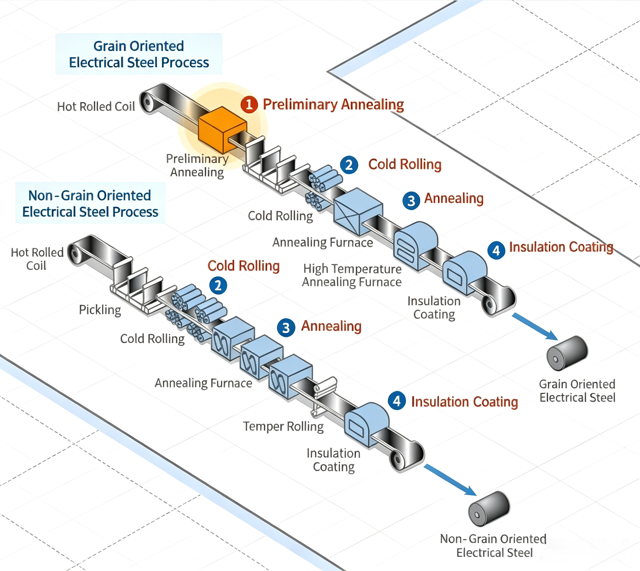 Electrical Steel Manufacturing Process Electrical Steel Manufacturing Process
