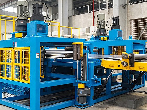 Scrap winding machine